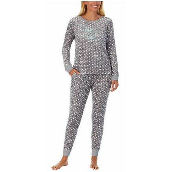 Jane and Bleecker - fleece Pajama Set - Picture 7 of 7